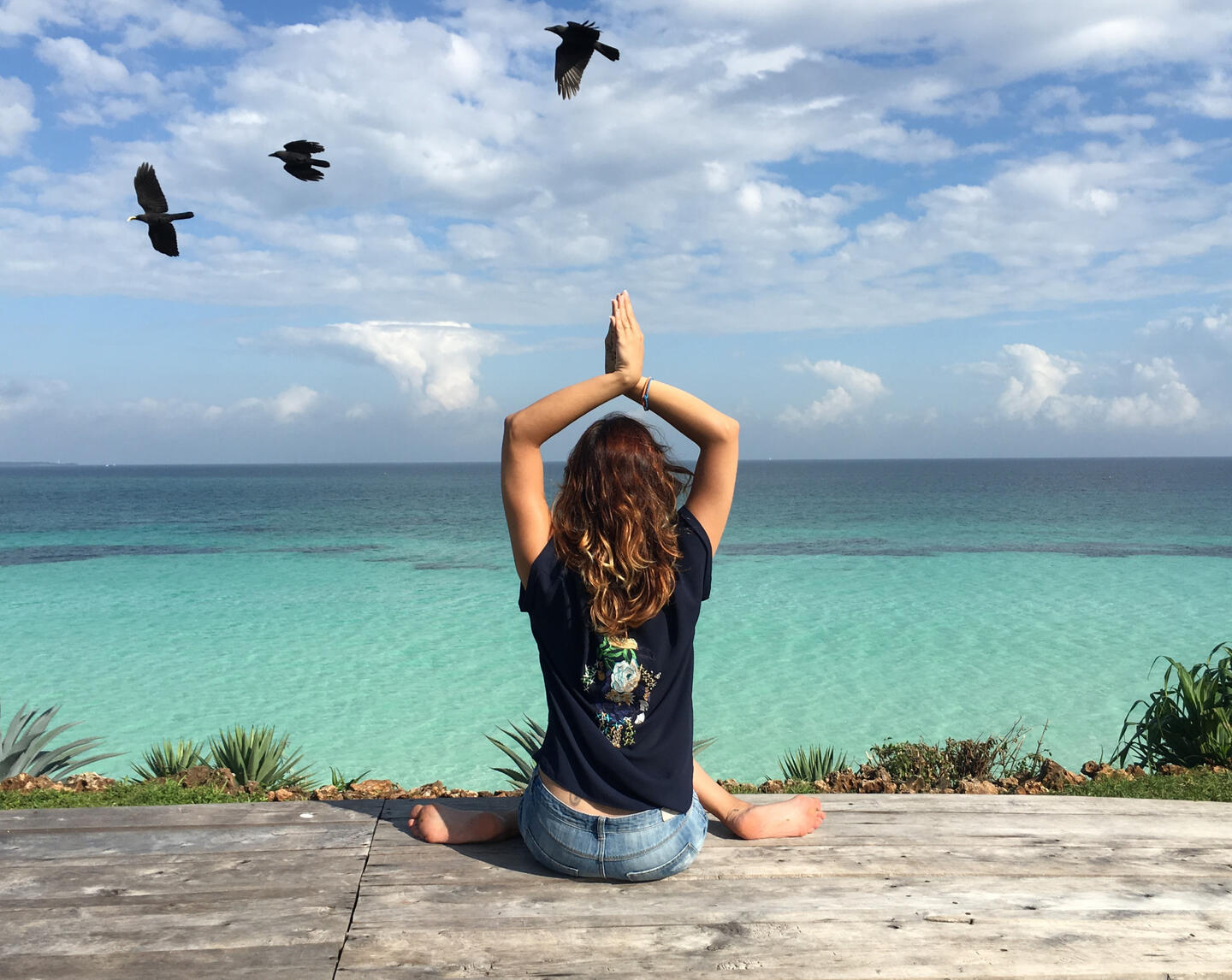 Hi, I'm Emi. I'm a yoga teacher.